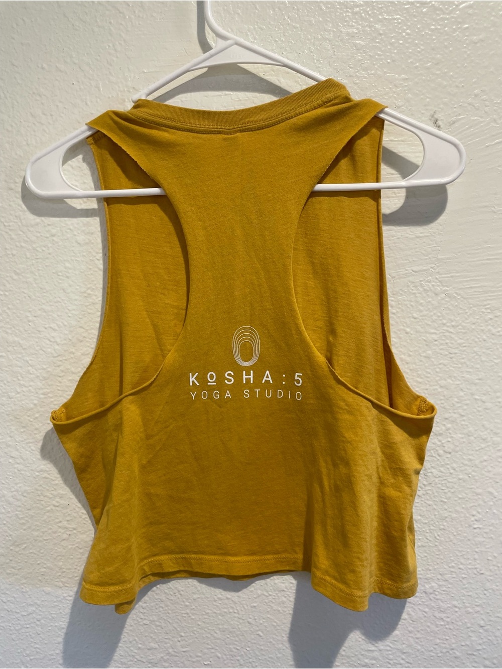 🧘‍♀️Bella+Canvas "Namaste" Yoga Studio Muscle Crop Tank M 👑 - Picture 4 of 5